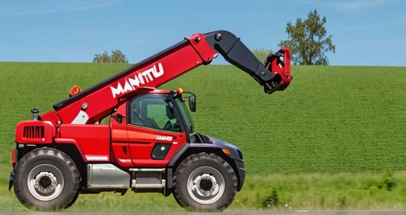 телескопический погрузчик Manitou